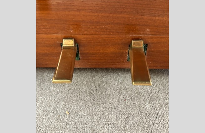 Zender Satin Cherry 108 Upright Piano, Used - All Inclusive Premium Package (SN:53312) - Image 13